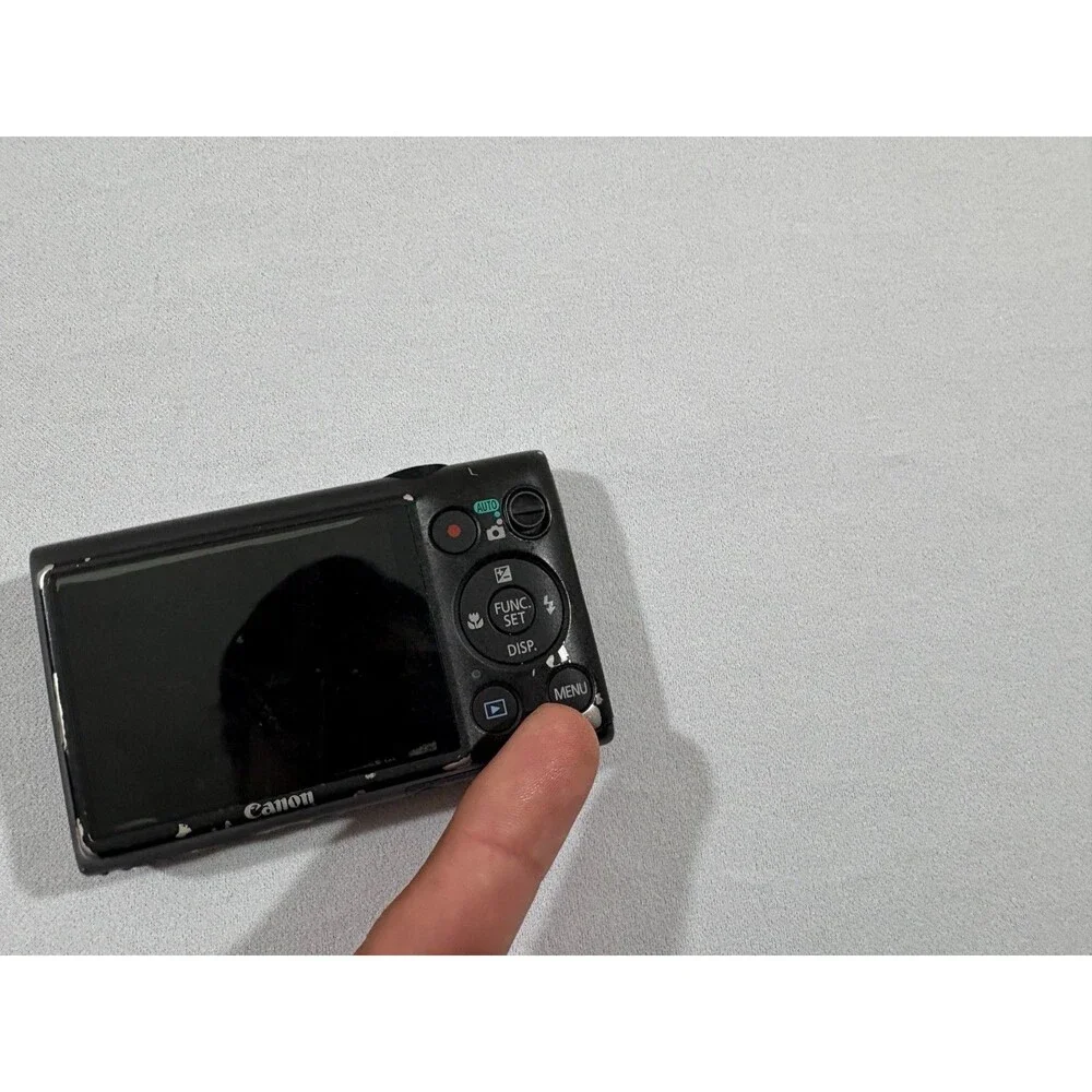 Canon PowerShot ELPH 300 HS Point Shoot Digital Camera Battery Charger Tested